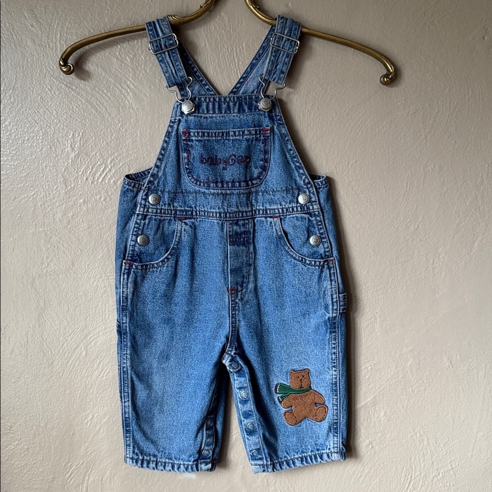 Vintage GAP Baby Blue Denim Overalls